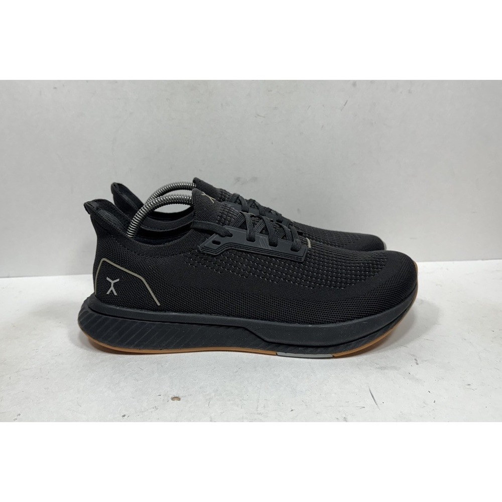 Flux Adapt Runner Black Gum Running Athletic Barefoot Knit Shoes Mens Size 10